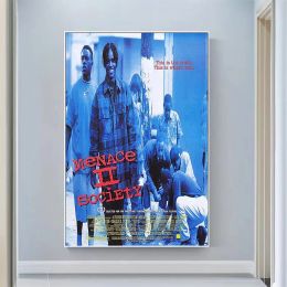 Calligraphy V2059 Menace II Society Vintage Classic Movie Wall Silk Cloth HD Poster Art Home Decoration Gift