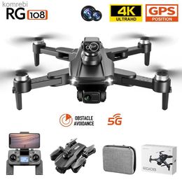 Drones 2022 RG108 MAX GPS Drone 4K Profesional RC Quadcopter With Dual HD Camera 5G FPV Aerial Photography Brushless Motor Dron Toys 24313