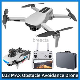 Drones LU3 MAX 4K Camera Drone Professional FPV Drone GPS 5G Wifi RC Obstacle Avoidance Quadcopter Brushless Motor Helicopter Toy ldd240313