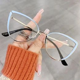 Sunglasses Anti-Blue Light Oversized Frame Glasses Optical Eye Protection Ultra Eyeglasses Office Computer Goggles Eyewear Accessory