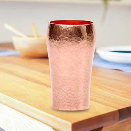 Mugs 250ml Copper Coffee Mug Teaware Chocolate Tea Cup Handmade Sturdy Novelty Beer Milk For Wedding Party Home Kitchen