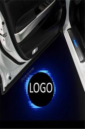 2*Universal Ghost Shadow Logo welcome Car LED Door Light Laser Courtesy Slide Projector logo Emblem light for for mercedes8871676