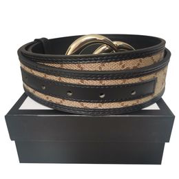 16 Colour New Mens Fashion Belt Luxury Men Designers Women jeans Belts Big Gold Buckle cintura Size 90-125CM waistbands with box251E