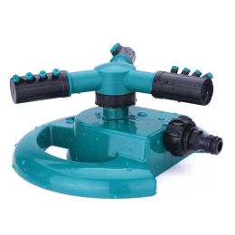 Sprinklers Garden Sprinklers Rotary 360 Degree Three Arm Water Sprayer Automatic Watering Grass Lawn Rotating Nozzle System Garden Supplies