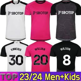 23 24 PALHINHA MITROVIC SOCCER JERSEYS home away SOLOMON WILSON 2023 2024 ADARABIOYO REED MBABU ROBINSON ANDREAS REID CAIRNEY white kids