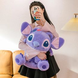 Wholesale cute purple Angie plush toys Children's game Playmate Holiday gift doll machine prizes