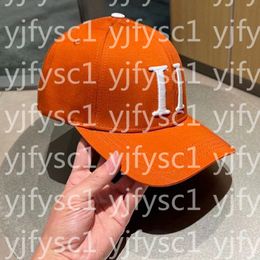 Fashion Baseball Men's and Women's Travel Curved Brim Duck Letter Embroidery Tongue Cap Outdoor Leisure Sunshade Hat Ball Caps E-9