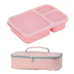 Dinnerware Straw Tableware Leak Proof Lasting Great For Kids And Durable Microwave Safety Childrens Lunch Box Crisper