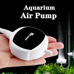 Accessories Aquarium Oxygen Air Pump Ultra Low Noise Fish Tank Air Compressor Aerator Portable Mini Small Oxygenator Aquarium Accessories