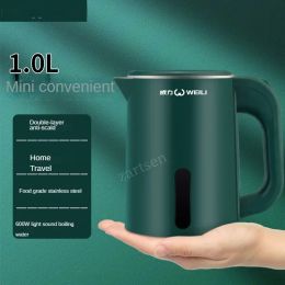 Tools Tea Electric Water Kettle1L Portable Travel Water Smart Boiler Bottle Mini Coffee Healthy Electrilc Keettle For Home Office