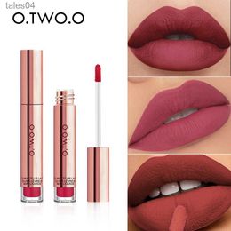 Lipstick O.TWO.O 12 Colours High Quality Velvet Matte lipstick Long Lasting Lips Makeup Waterproof Easy to Wear Matte Liquid Lip Gloss 240313