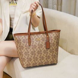 Designer Bags Are 90% Off Cheaper Womens Bag 2024 Autumn New Simple Handbag Fashion Classic Shopping Tote Shoulder