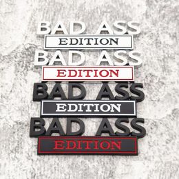 Party Decoration 1 Pcs Bad Ass Edition Car Sticker For Truck 3D Badge Emblem Decal Accessories 10X3.4Cm Drop Delivery Dhsyq