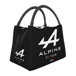 Alpine Team Men Lunch Bags Insulated Cooler Portable Picnic Travel Canvas Tote Food Bag 240313