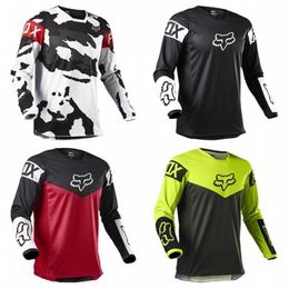 New F F Head Off Road Motorcycle Mountain Bike Long sleeved Quick Drying T-shirt for Speed Reduction in Cycling