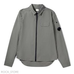 Cp Compagnys Jacket Mens Jacket Coat One Lens Lapel Shirt Jackets Utility Overshirt Outdoor Men Cardigan Outerwear Clothe Cp Companies XXL 958