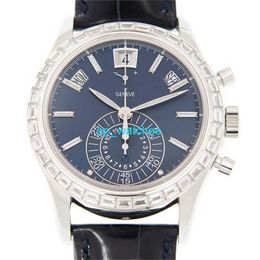 Men's Watches Pateksphilipes Watches Complex Function Chronometer Series Calendar Display Timing Function Automatic Mechanical Watch 5961P-001FUN ZV8R