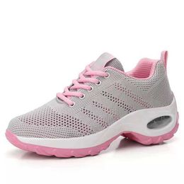 Casual Shoes Women's Shoes Hiking Outdoor Sports Fitness Running Fashionable Rocking Flying Weaving Trendy Women's Shoes