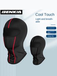 New BENKIA HDF-AK84 Ice Silk Cool Touch Lightweight and Breathable Cycling Head Cover Devil Hat