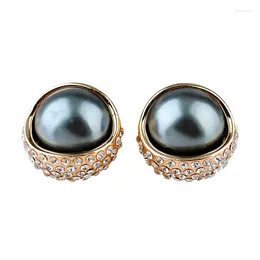 Stud Earrings ER-00459 Luxury Designer Jewellery Allergy-free Fashion Pearl Bride And Bridesmaid Gift Modern Women Earings