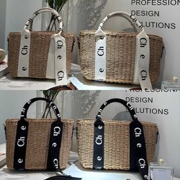 Women Tote Designer Cross Body Raffia Straw Bag Men Clutch Weave Vacation Hand Bags Top Handle Capacity Bag Large Shoulder Weekend Beach Bags