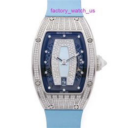 Grestest Gentlemen Wristwatch RM Watch RM Wristwatch RM007 Automatic Watches Swiss Made Wristwatches RM007 DIAMOND PAVE WHITE GOLD WATCH RM007 COM003133