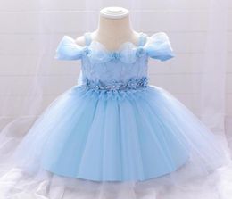 Girl039s Dresses 2021 1st Birthday Born Pageant Dress Christening For Baby Girl Clothes Princess Lace Party And Wedding Floral1575732