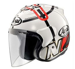 ARA I SZ-RAM 4 HAGA MONZA 3/4 Open Face Helmet Off Road Racing Motocross Motorcycle Helmet