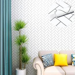 Peel And Stick Wallpaper Removable Contact Paper Self Adhesive Geometric Wall For Covering Living Room Home Decor Wallpapers207o