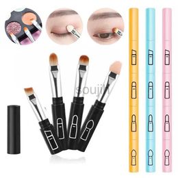 Makeup Brushes Makeup Brush Mini Eyeshadow Lip Makeup Brushes 4 In 1 Detachable Cosmetic Pen Brushes Portable Professional Beauty Tools ldd240313