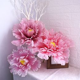 Large Artificial Peony Flower Wedding Background Arch Decoration Fake Flower Window Display Studio Shooting Props 201222261E