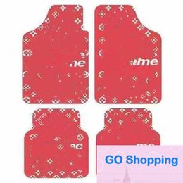 Top Auto Fußmatte Universal Einfache Reinigung Auto Anti-Slip Pedal Matten Niedlichen Cartoon Weibliche Autos Teppich Mode Marke universal