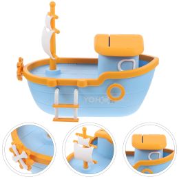 Boxes Pirate Ship Piggy Bank Child Boys Toys Alcancias De Dinero Para Adultos Plastic Kids Bedroom Decor Banks