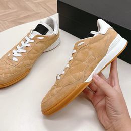 high quality genuine leather women trainers runway luxury designer thick sole outside walking running lace up patchwork flat causal female senaekrs
