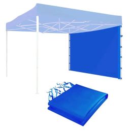 Nets Outdoor Folding Tent Cloth Side Wall Rainproof Waterproof Tent Gazebo Garden Shade Shelter Side Wall Without Canopy Top&Frame