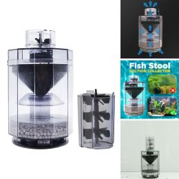 Decorations Aquarium Fish Stool Suction Collector Vacuum Cleaner Remover