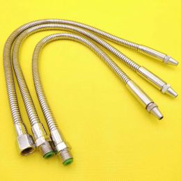 Sprayers 1/4" 3/8" 1/2" Lathe Cooling Round Nozzle Metal Flexible Water Oil Coolant Pipe Hoses with Rotary Switch For CNC Machine