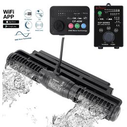 Jebao Jecod WiFi Wave Maker for Marine Coral Reef Aquarium Wireless Control CP25 CP40 CP55 circulation pump cross flow wave pump Y240l