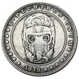 HB46 Hobo Morgan Dollar skull zombie skeleton Copy Coins Brass Craft Ornaments home decoration accessories203o