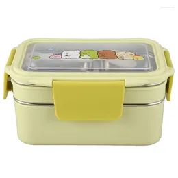 Dinnerware Multilayer Lunch Box Stainless Steel Insulation Bento Container Portable For Kids Picnic School