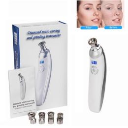 Accessories Blackhead Acne Remover Diamond Dermabrasion Skin Peeling Vacuum Pimple Suction Nose Face Cleaning Facial Pore Cleaner Hine