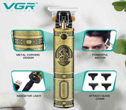 VGR for Barber Men Detail Electric Hair Clipper Electric Razor Edge Finishing Machine Hair Cutting Machine Haircut H2204227014677