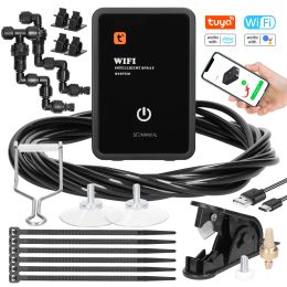 Kits Tuya WiFi Irrigation Timer Automatic Watering Device Intelligent Sprinkler Controller Spray System APP Control for Garden Plants