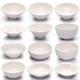 Bowls Melamine A5 Tableware Soup Coloured Plastic Bowl Seasoning Rice Spices KTV Appetisers Anti Drop