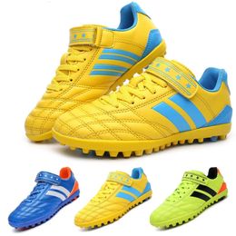 Personality Stylish And Comfortable Boys Girls Training Game Sneakers Indoor Outdoor Lawn Youth Student Soccer Shoes 3038# 240228