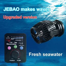 Jebao Mini Wave Pump RW4 RW8 RW15 RW20 Coral Cylinder Pump Ocean Aquarium Wave Manufacturing Pump General 110-240V Y2009223291