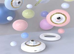 USB Astronaut Luminous Flying Saucer Hand Warmer Mobile Power Bank Warm Baby Charging Electric Heater309U235t2798379