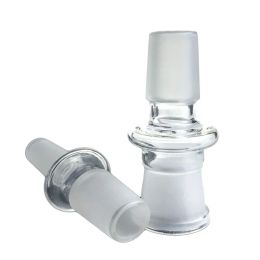 12 Styles Glass Adapter For Hookah Oil Rigs Bong Adaptor Bowls Quartz Banger 14mm Male to 18mm Female Bongs Adapters Smoking Water Pipes ZZ