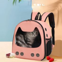 Strollers Oulylan Pet Carrier Bag Cat Bag Pets Backpack Outgoing Carry Cats Double Shoulder Bag Travel Breathable Bags Carriers Supplies