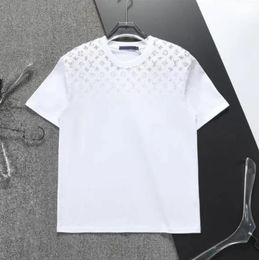 2024 Summer Men's T-shirt Designer Round Neck Pullover Pure Cotton Brand Multiple Styles Casual Classic Letter Printing Short Sleeve Large Size Clothing M-XXXL